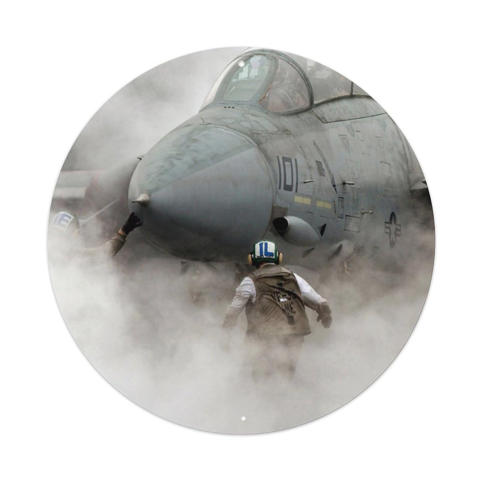 F-14 Tomcat Carrier Fighter Jet Aviation Metal Tin Sign