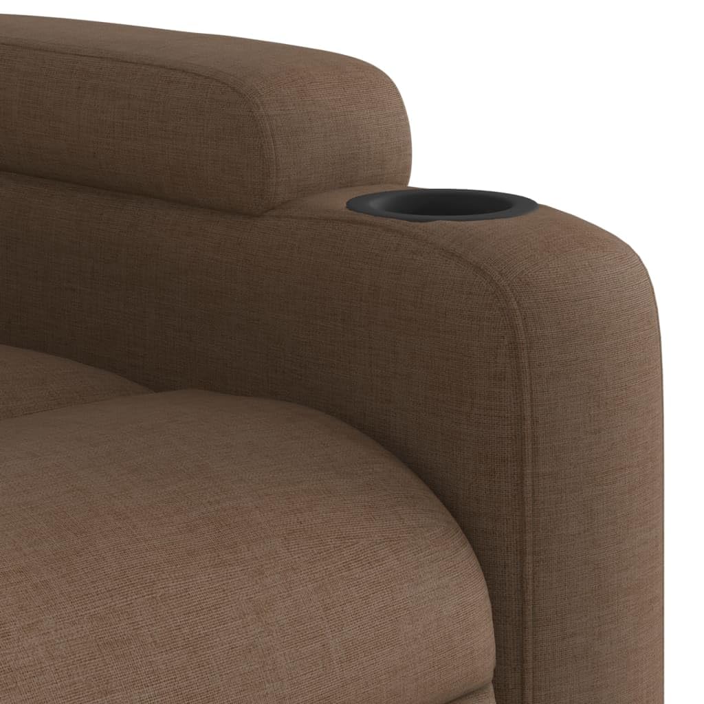 ShGaxin Sillón reclinable con Masaje de Tela marrón, Sillón De Relax, Sillon Masaje Relax, Sillon Relax Electrico, Hogar Sillon Relax, Sillones Comodos, Sofa Tantra - 372457
