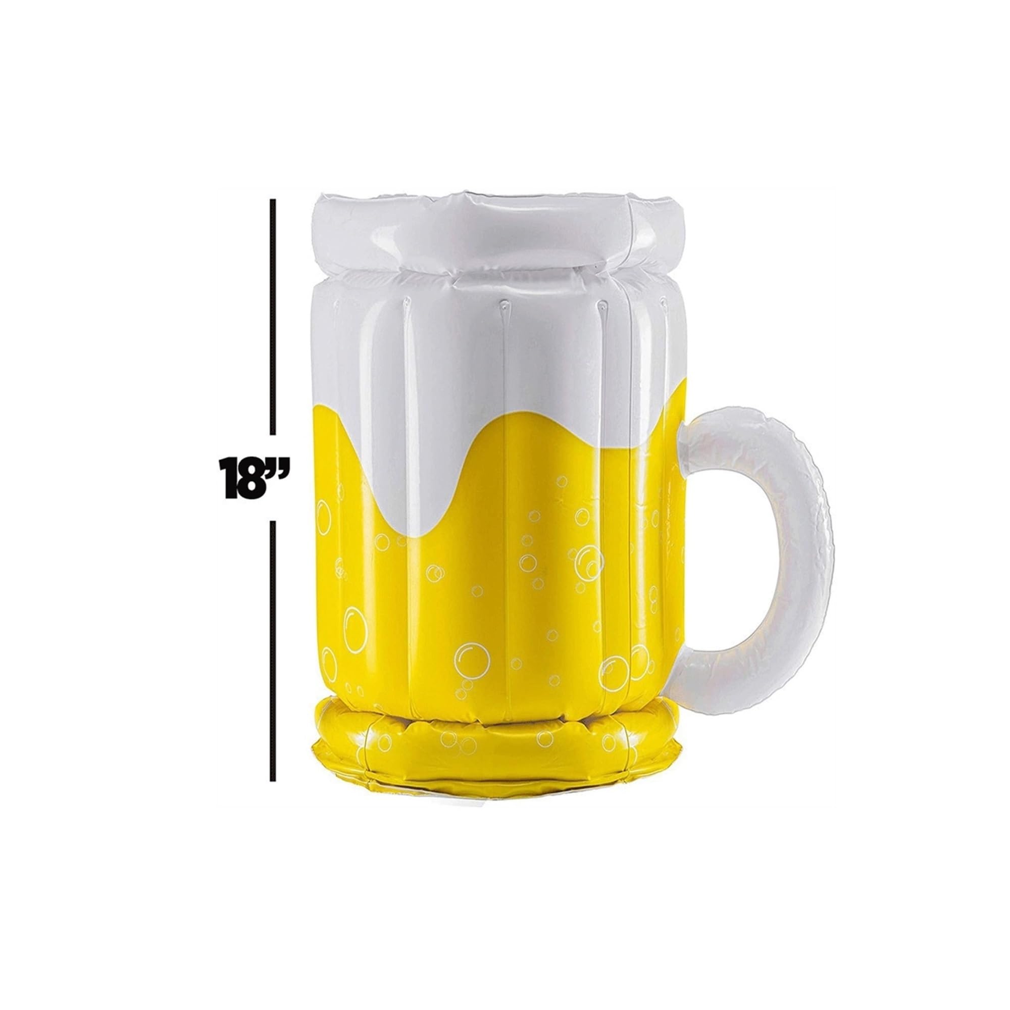 Eiskübel PCV aufblasbarer Bierkrug, Sommer, Obst, Getränke, kalte Bar, Outdoor, tragbar, Party, Bier, Wein, Champagner, Cocktail, Eiskübel, aufblasbarer Wassereimer Weinkühler & Sektkühler