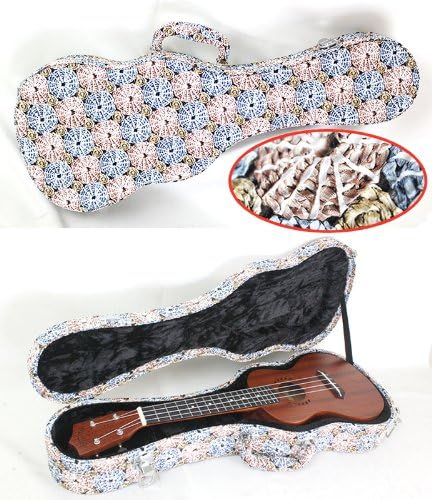 SHOP ORIGINAL HC-CU1 Ukulele hard case Flower pattern for concert type
