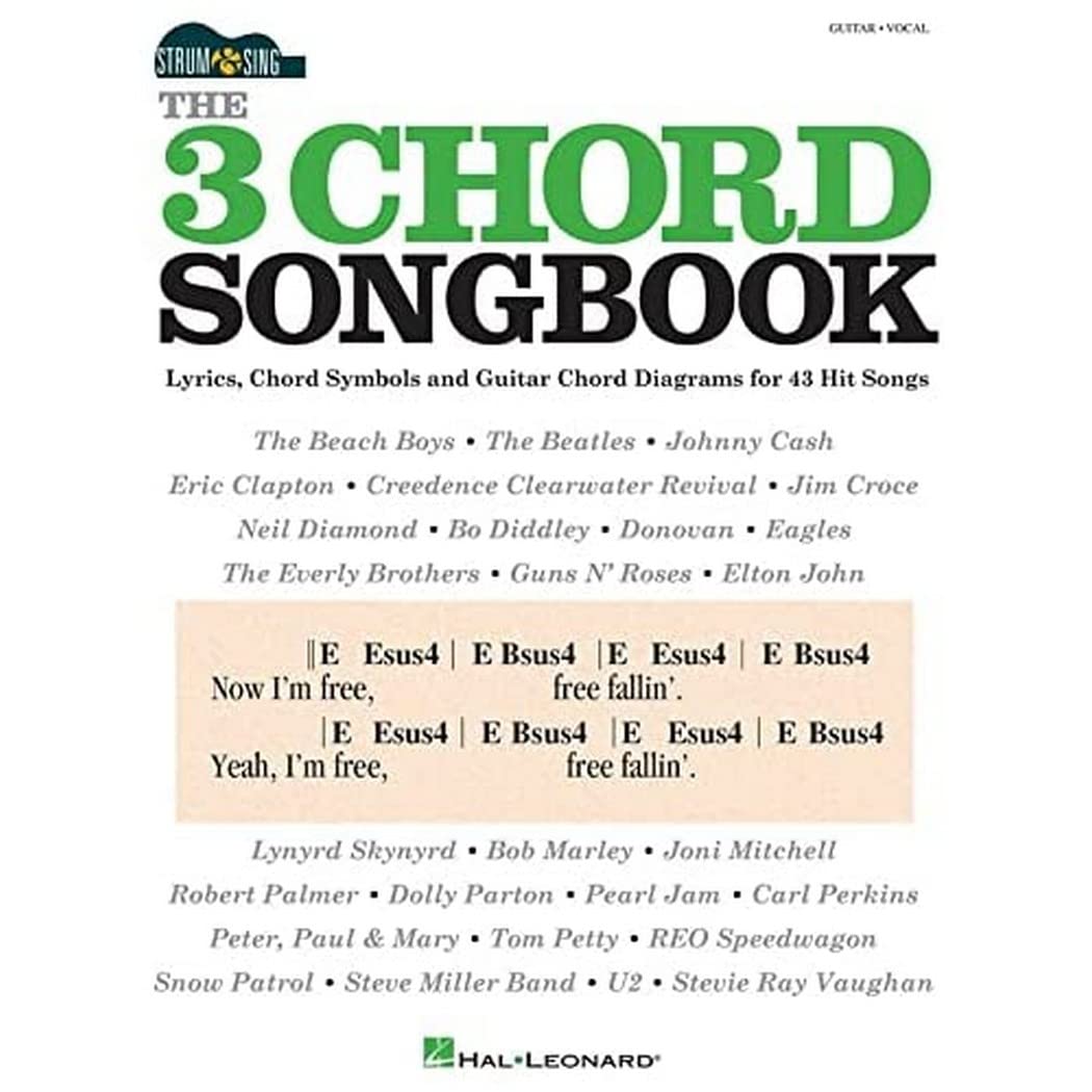 The 3 Chord Songbook: Strum & Sing Series: Strum and Sing Series