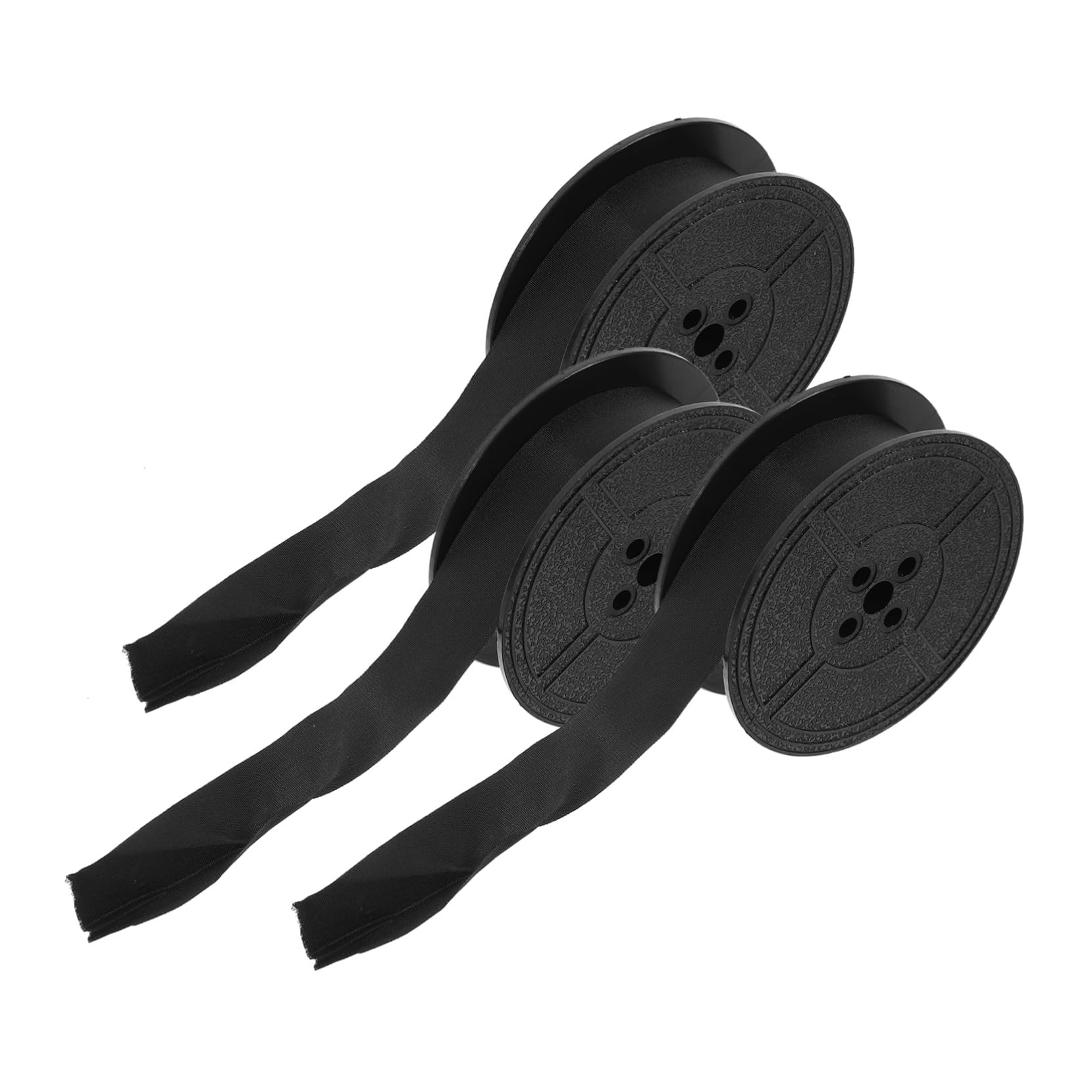 SEWACC 12pièces Ruban Encre Pour Machine à Écrire Lot De Rubans Légers Installation Facile Compatible Avec Modèles Classiques Encre Noire Pour Impression Claire Et Nette