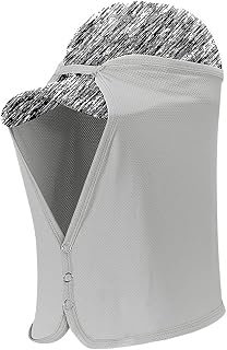 Unisex Sun Protection Neck Shade Mesh Cap Drape Elastic Cooling Face Covering