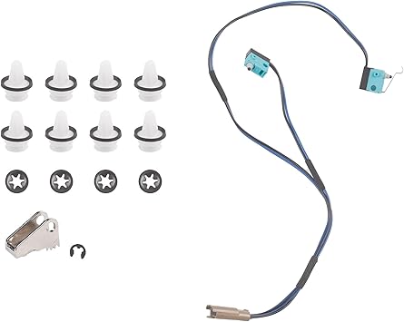Dasbecan Door Handle Repair Kit Upgraded Compatible with Tesla Model S 2012-2017 with Micro Switch Harness Handle Paddle Door Panel Clips Replaces# 1042845-00-A Not Fits for Generation 3