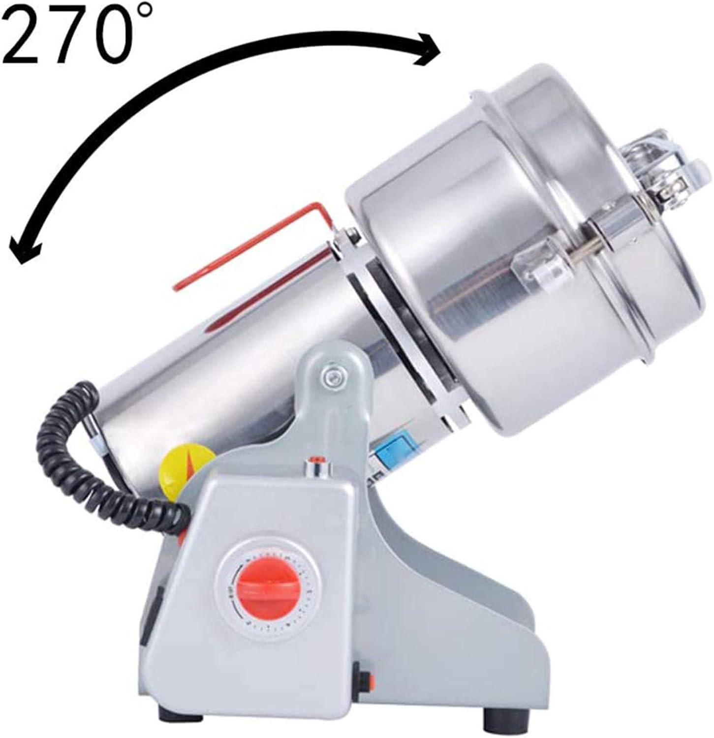 700 G High-Speed Spice Herb Mill Electric Grain Mills Grinder 36000 RPM Commercial Powder Machine Grain Herb Grinder 220V for Herb Spice Pepper Coffee Corn