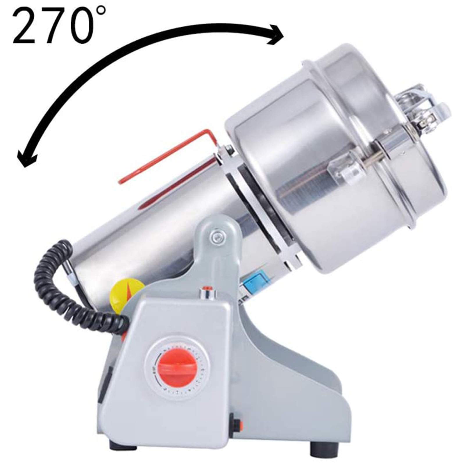700 G Macinino Elettrico per spezie ad Alta velocità Macinino per Cereali Grinder 36000 Giri/min.