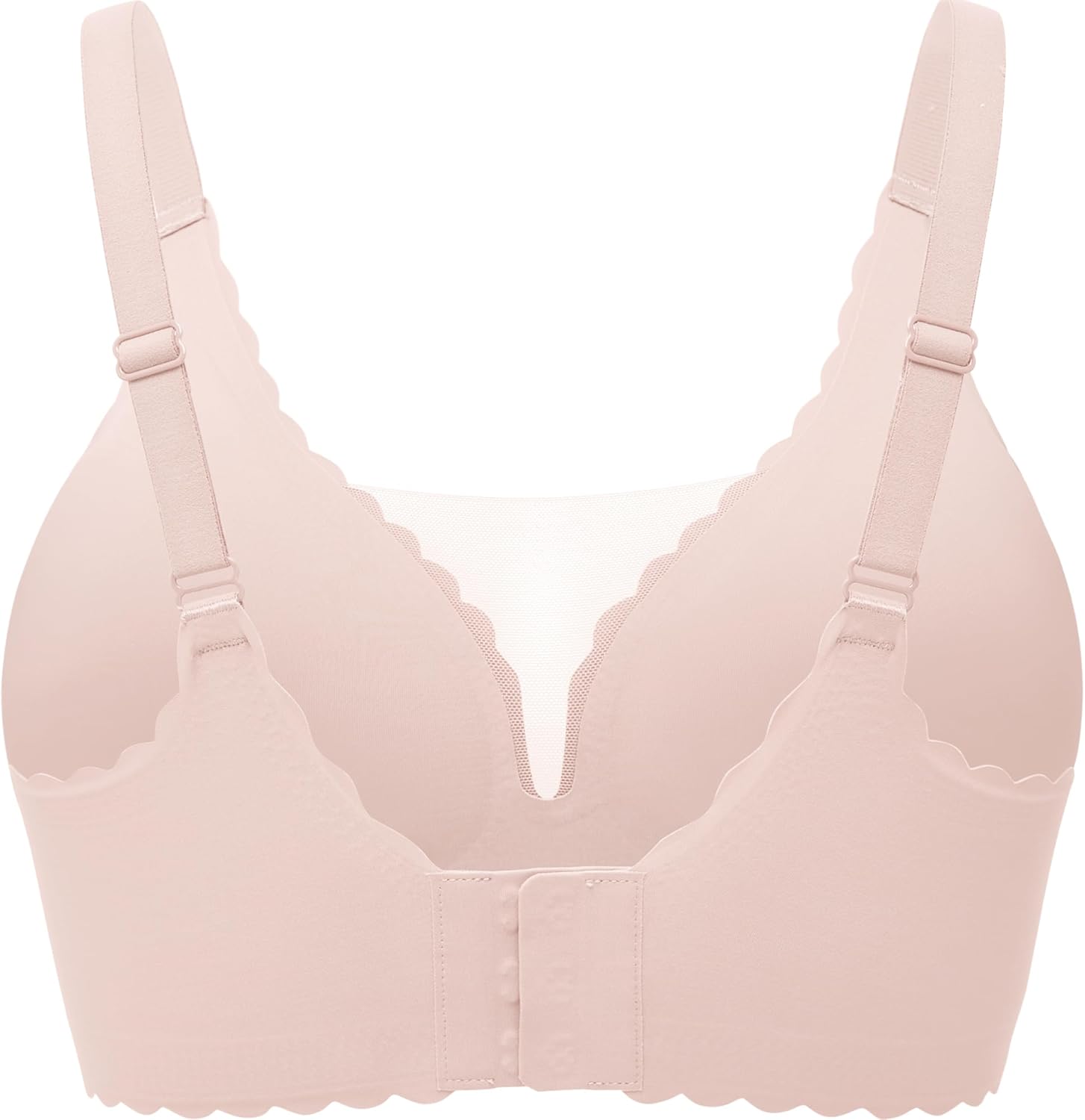 Wireless Seamless Bras for Women with Support - Push Up Bra for Womens No Underwire - Padded No Wire Comfort Bralette - Image 6