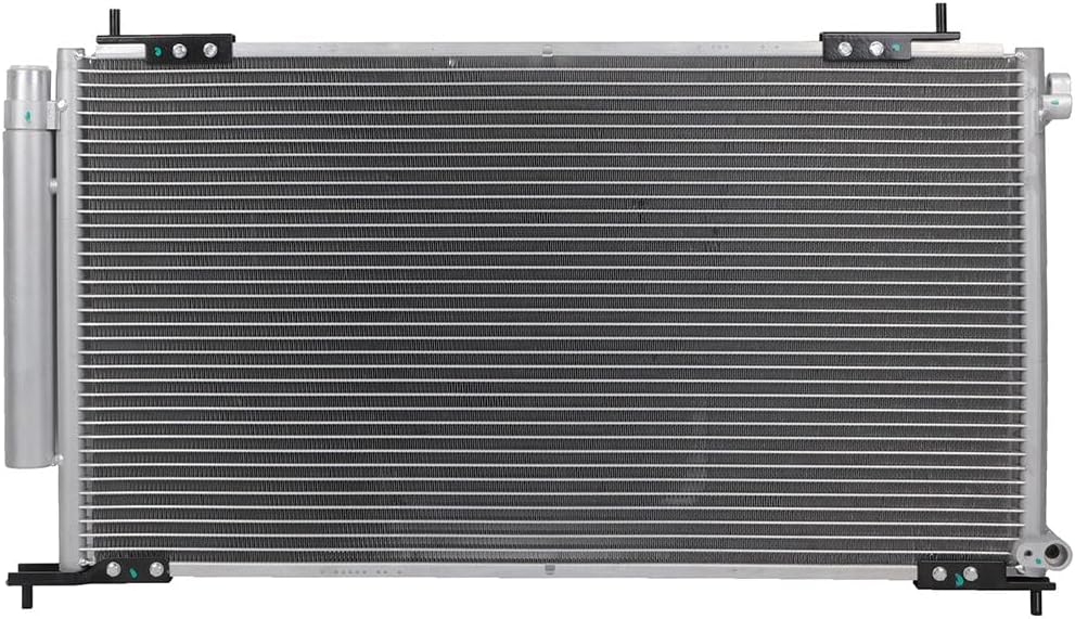 SCITOO 13015 Radiator + 3148 Condenser Fit 2007-2011 for Honda for Element