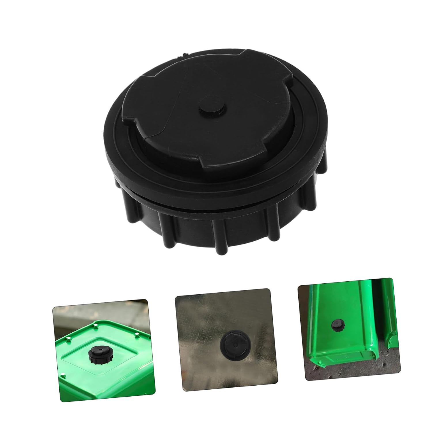 Garbage Disposal Stopper for Outdoor Trash Cans Drain Plug with Weather Resistance for Bottom Drain Hole Bins