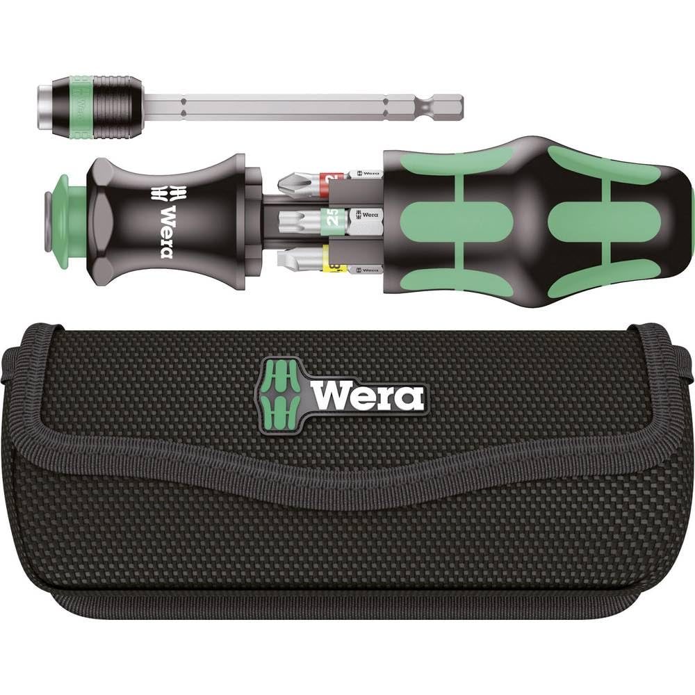 Wera, Kraftform Kompakt 20 Tool Finder 1 con custodia, 7 pezzi