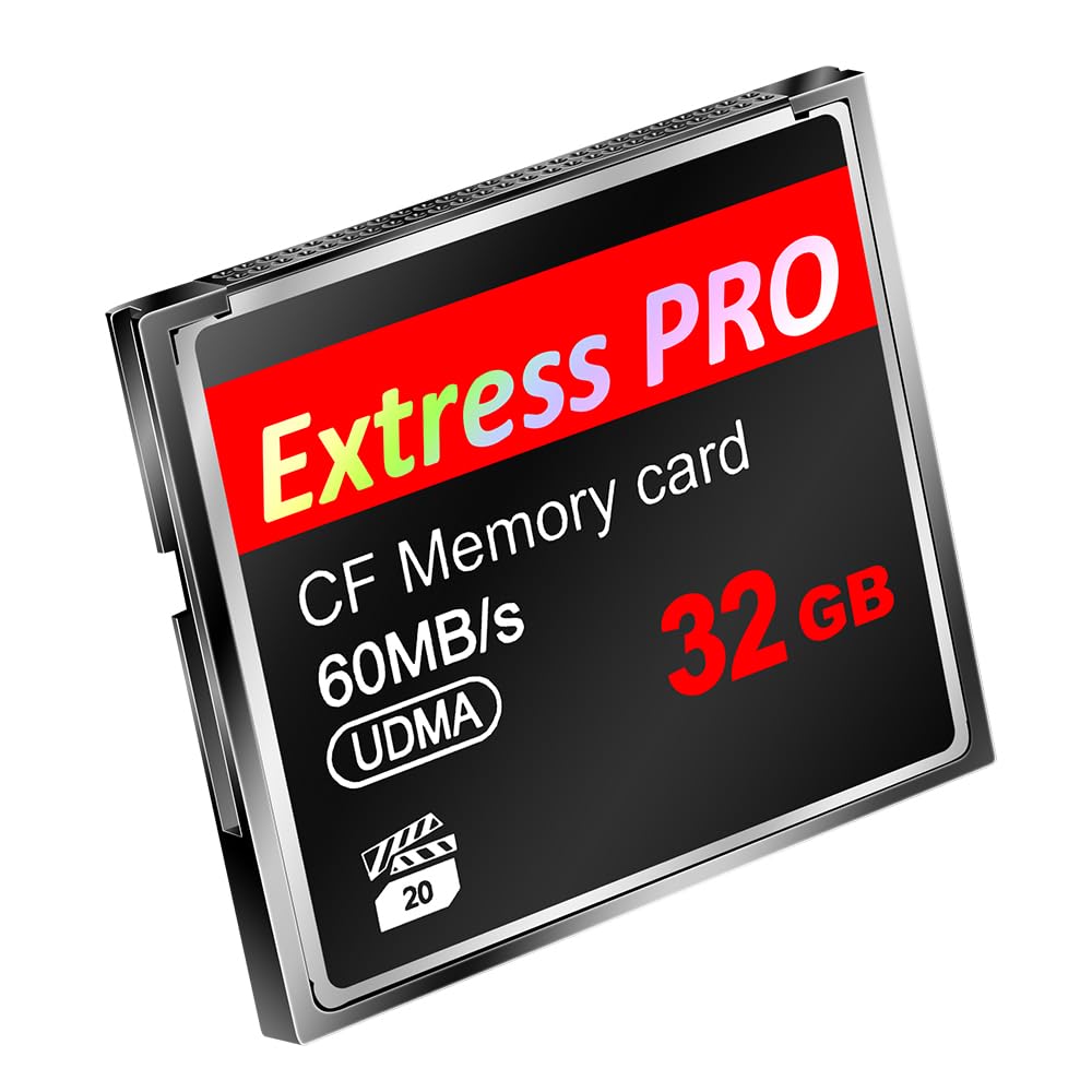 Scheda di memoria CF originale ad alta velocità 32 GB UDMA velocità fino a 60 MB/s SLR Camera CF Card