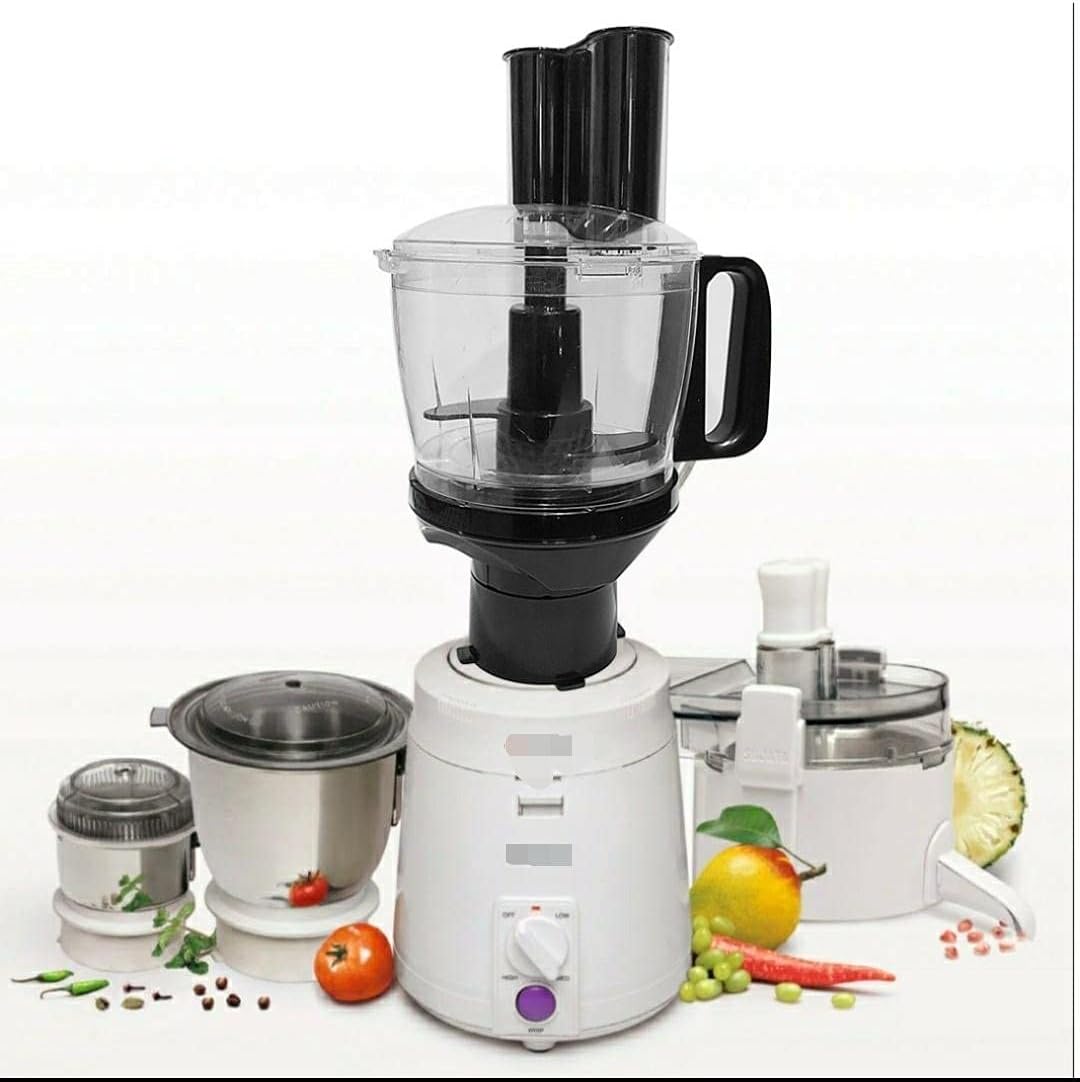 3G Food Processor Attachment For Sujata Mixer Only - 750 Watts, White