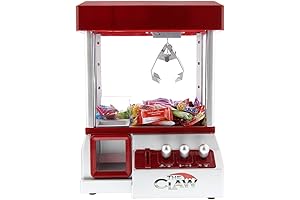 Etna Electronic Arcade Claw Machine: Jumbo Stuffed Animal Prize Grabber for Kids and Adults
