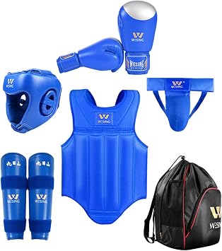 WESING Sanda Gears Set 6pcs for Men Women