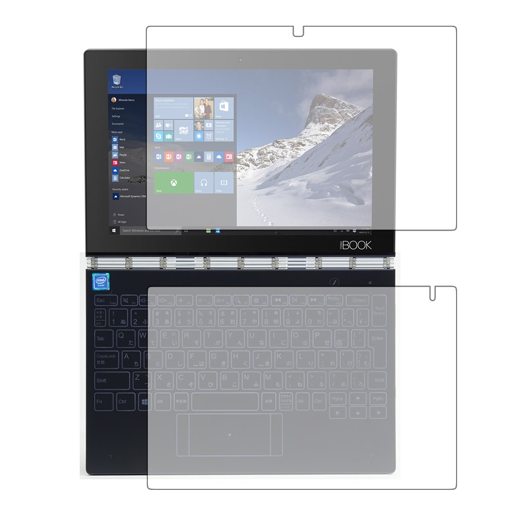 YOGA BOOK with Windows　画面保護シートセット YOGA BOOK with Windows 画面保護シートセット YOGA BOOK with