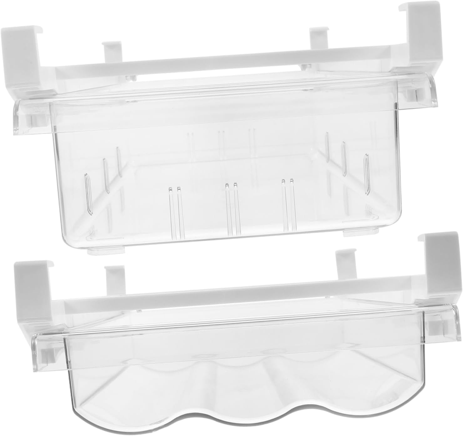 1 Set Multi-function Tray Organizer Refrigerator Holder Design Convenient Storage for Home and Farm Use