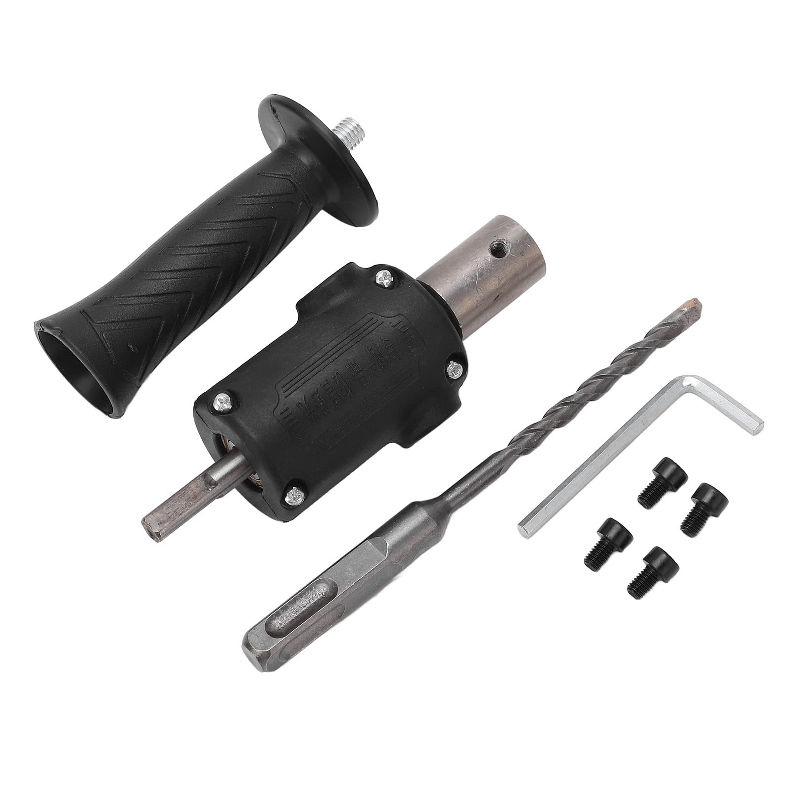 Electric Drill To Hammer Conversion Kit - High - Strength Adapter with Ergoesnomic Handle for DIY Projects