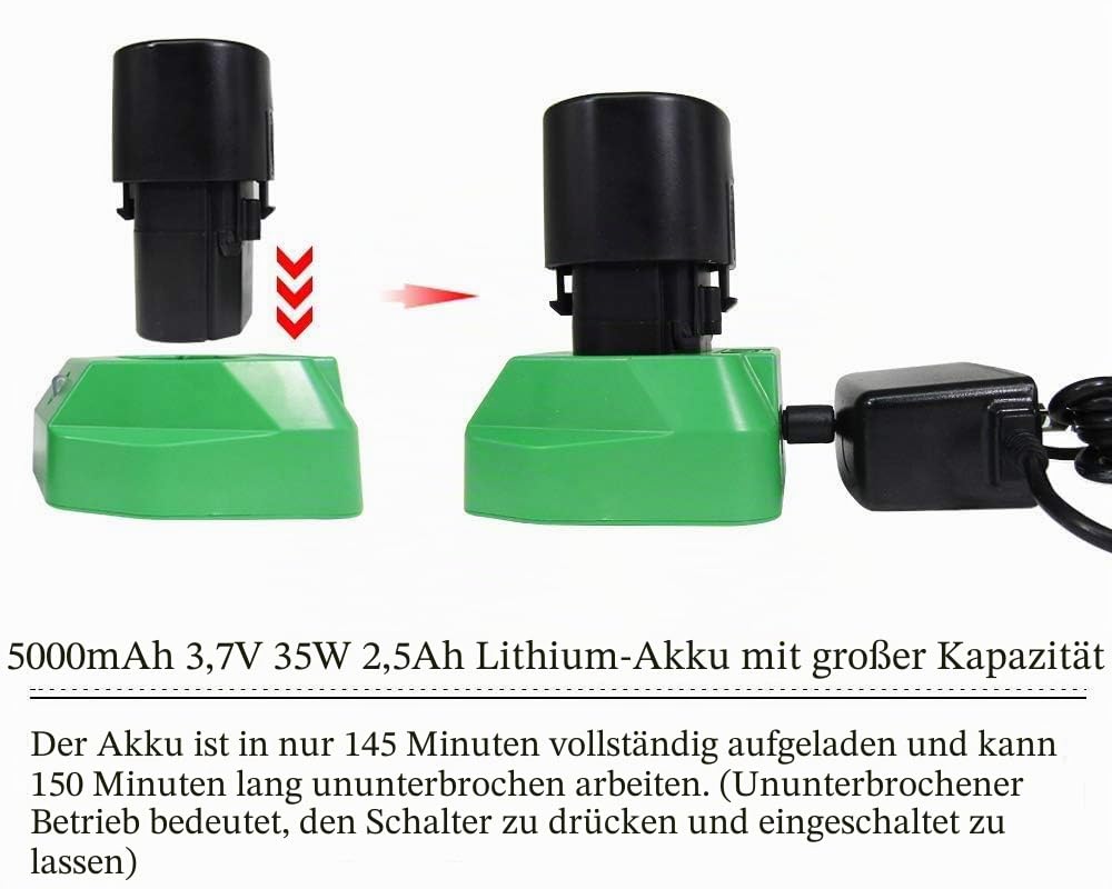 MXBAOHENG WBT-2 Elektrische Schere, kabellos, zum Schneiden von Stoff/Teppich/Schwamm/Karton/Stoff (Elektroschere)