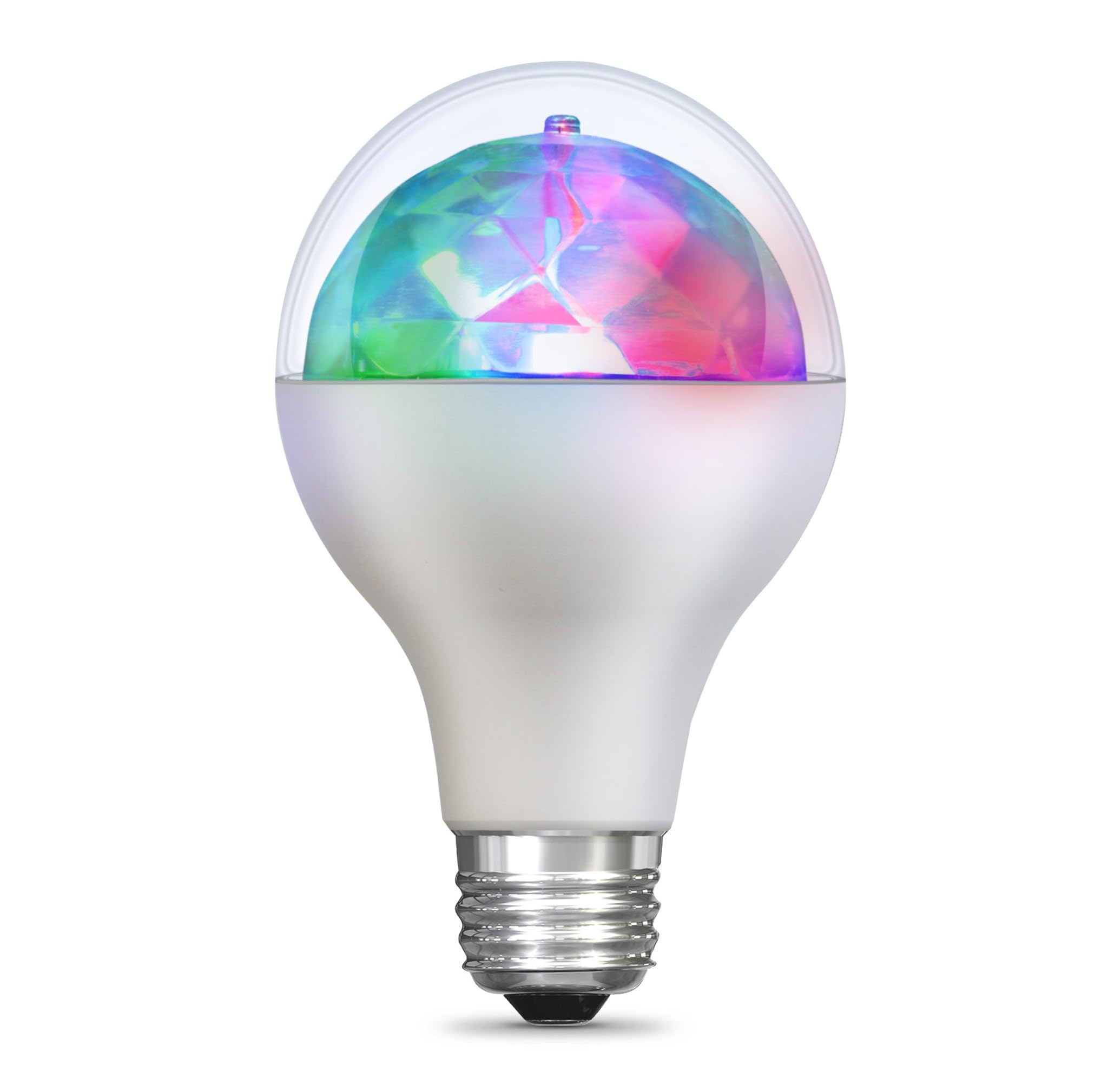 Feit Electric A23 Multi-Color Rotating Disco Party LED Light Bulb