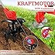 Akku Bodenhacke Kompatibel Mit Makita Akku 18V, 2-IN-1 Bodenhacke & Rasentrimmer Set mit LED-Anzeige, 750W Gartenfräse akku, Motorhacke Elektrisch für klein Beet & Garten (Ohne Akku)