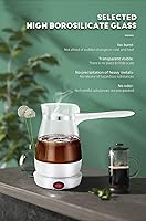 Vista 2 de Cafetera turca eléctrica y hervidor de agua 500mL-600W Para café turco, calefacción y té, calienta agua, leche, café