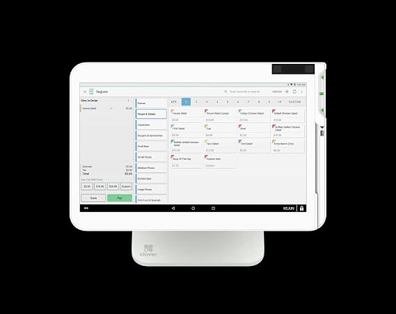 Clover Duo for Retail Stores. Requires New Processing Account Through Powering POS. (US, PR, USVI only).