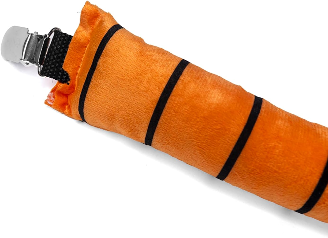 4Pcs Cat Costume Accessories Set, Orange Cat Ears Headband, Black Mask, Bow Tie and Striped Tail - Image 4