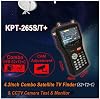 Digital Signal Finder, 4.3 Handheld Combo Satellite Finder DVB-S2+T2+C Receiver Kpt- 265ST+ CCTV Monitor DVB-S/S2 MP4 HevcH.265 AVS+ Color : Kpt 265st AHD, Size : Plug