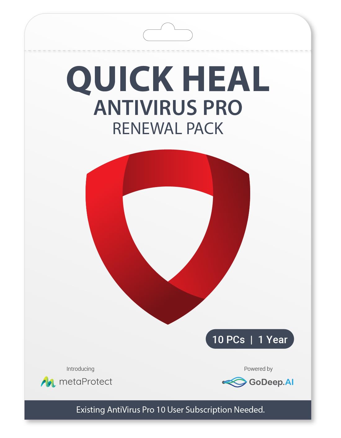 Quick Heal | Antivirus Pro | Renewal Pack | 10 Users | 1 Year (Physical Box) | Existing ( 10 User) Subscription Needed (B073PWL6SP) Amazon Price History, Amazon Price Tracker