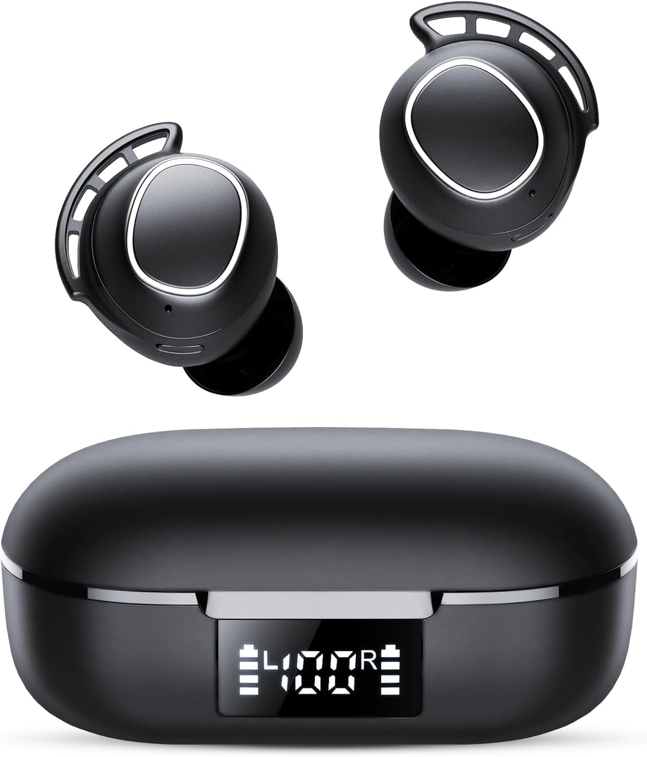 Ear Buds Wireless Earbuds, Bluetooth Headphones 5.3 In Ear with 4 ENC Noise Cancelling Mic, Bass Boo… Ear Buds Wireless Earbuds, Bluetooth Headphones 5.3 In Ear with 4 ENC Noise Cancelling Mic, Bass Boo…