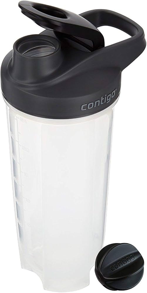 Contigo Shake & Go Fit Protein Shaker Bottle, 28oz,Leak-Proof Gym