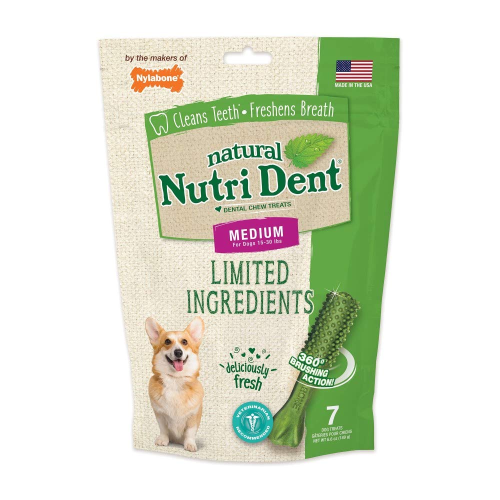Nutri Dent Fresh Breath 7 Count Pouch - Medium