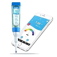 Vista 12 de Apera Instruments PH60Z-MS Kit de Probador de Medidor de pH Inteligente Portátil con Electrodo de pH Semi-Micro LabSen 246-5 ATC para Medición de pH