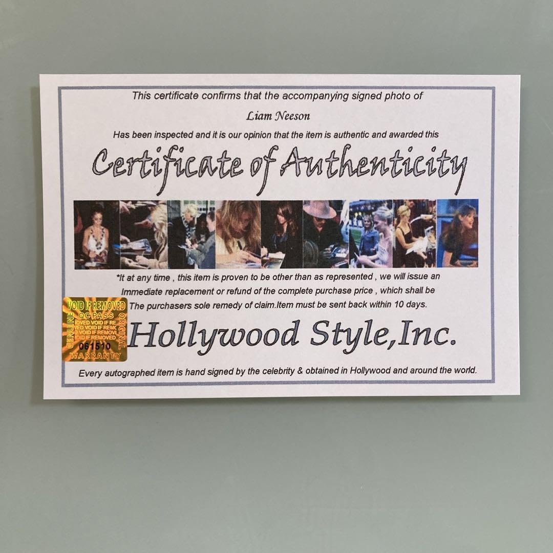 Amazon.co.jp: リーアム ニーソン直筆サイン入り2Lサイズ写真  