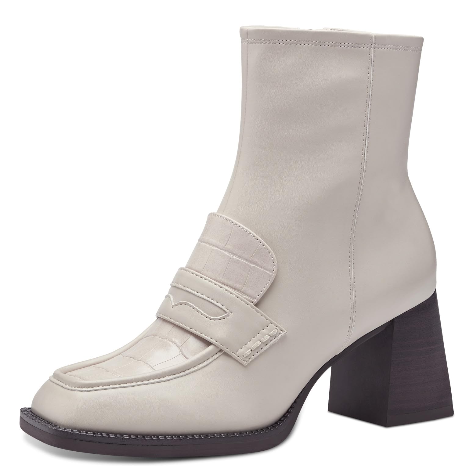 Tamaris Ankle Boots 1-25311-41 Normal, ivory, 5 UK
