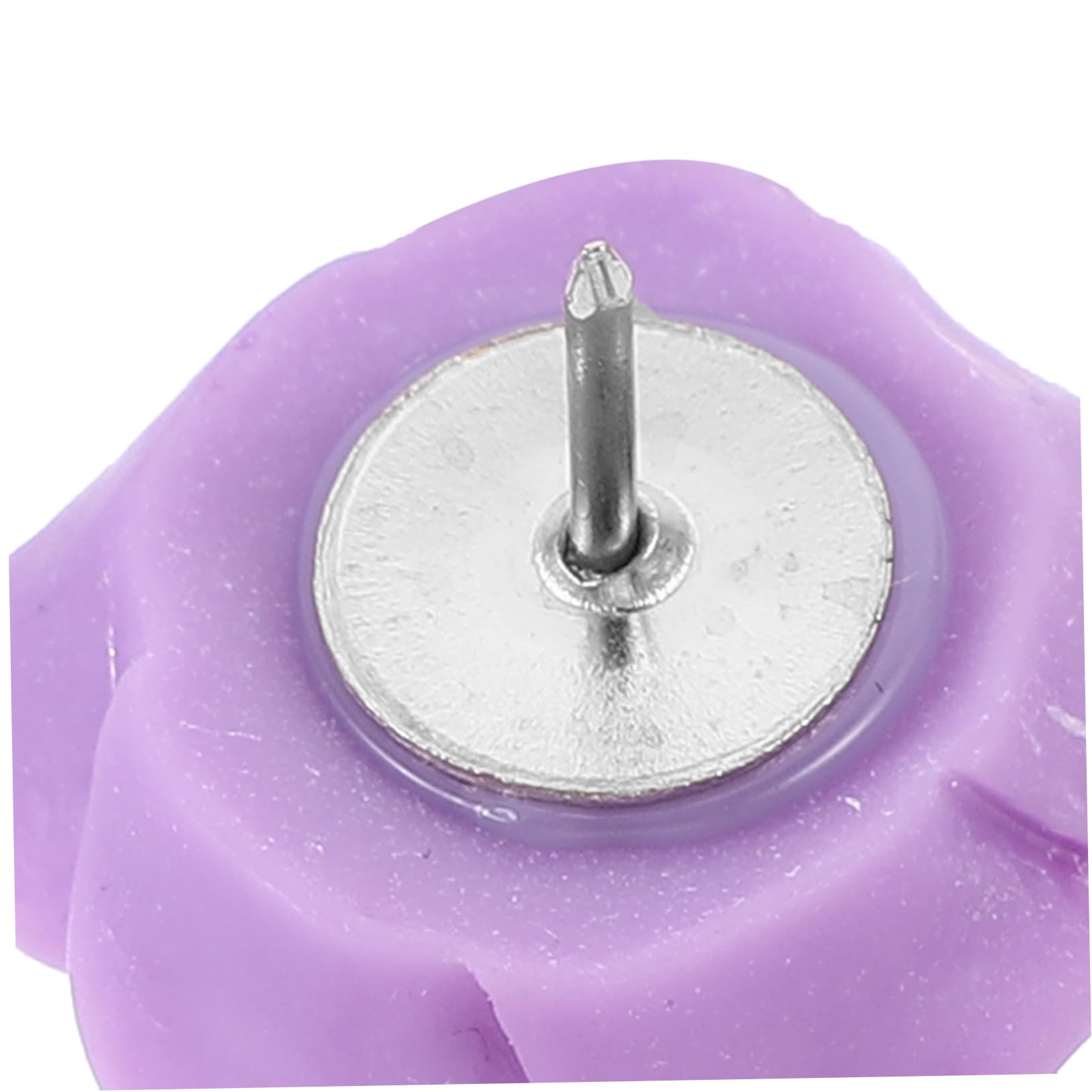 DOITOOL 5 Sätze Rose Pushpin Farbige Reißnägel Blumen- Rosa Stecknadel Daumennägel Blumendaumen Reißnägel Clips Reißnägel Für Den Täglichen Gebrauch Daumenstift Violett Metall 40 Stück * 5