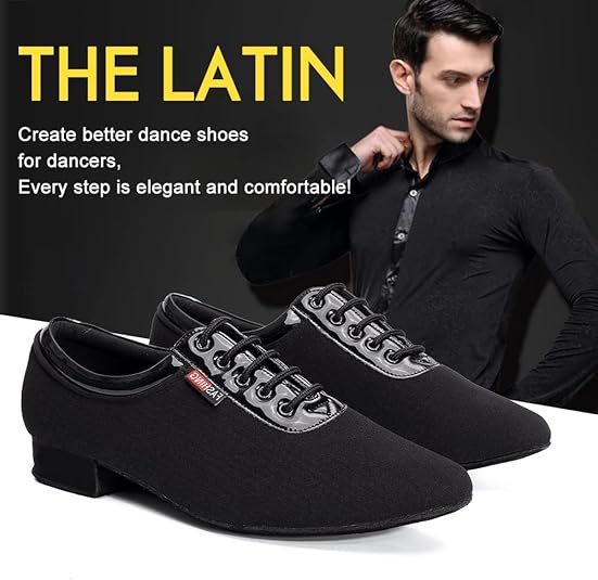 Scarpe Da Ballo Jazz Uomo - Pelle Morbida Per Latino E Moderno - Foto 7