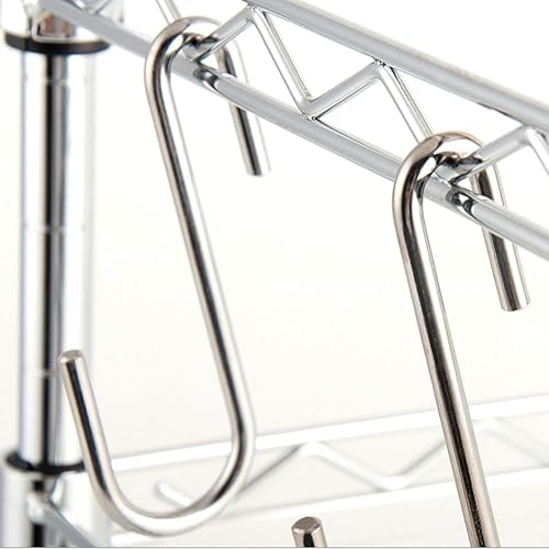 Miniatura 5 de Paquete de 18 ganchos en forma de S para colgar sartenes, ollas, utensilios, ropa, bolsas, toallas, plantas, variedad de tamaños grandes de 4