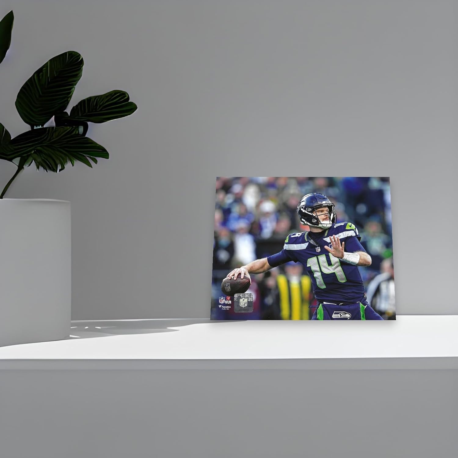 Sam Darnold Seattle Seahawks 8x10 Photo Poster | Seahawks Star Quarterback Action Shot | NFL Football Wall Art | Seattle Fan Decor | Sports Man Cave Poster | Matte Finish | Made in USA