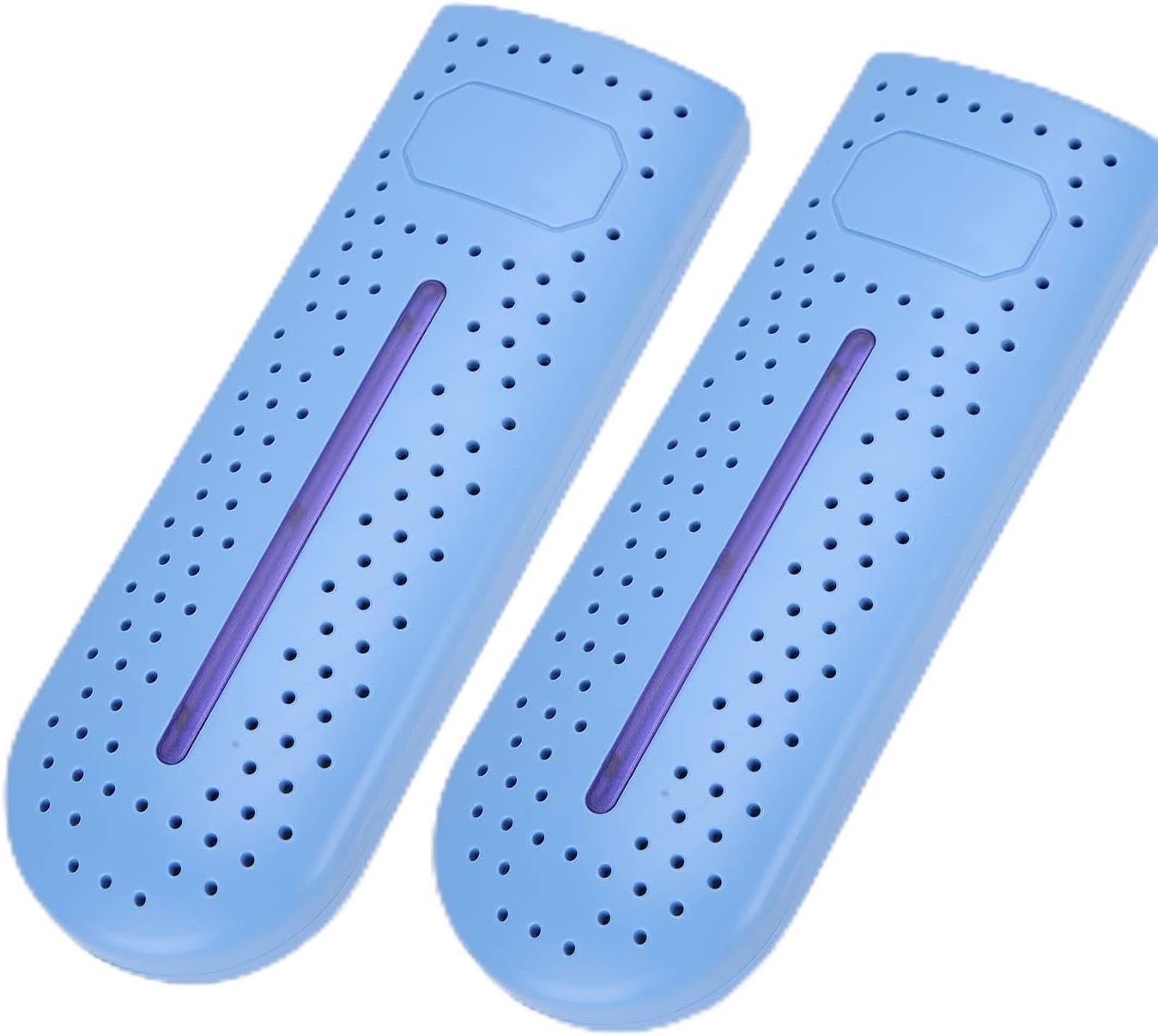 ZJchao Electric Shoe Dryer, Boot Deodorizer 65℃ Boot Warmer Dryer with Heat Device, Double‑Sided Porous Heat Dissipation for Shoes Sock Gloves(blue)