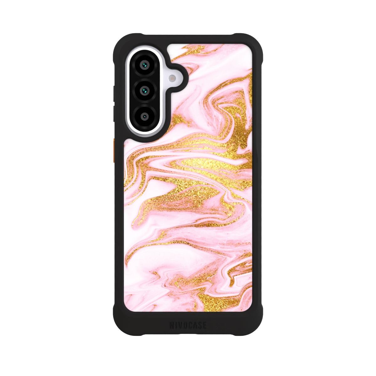 Custodia per Samsung Galaxy A57 5G Brillantini Glitter Look pink