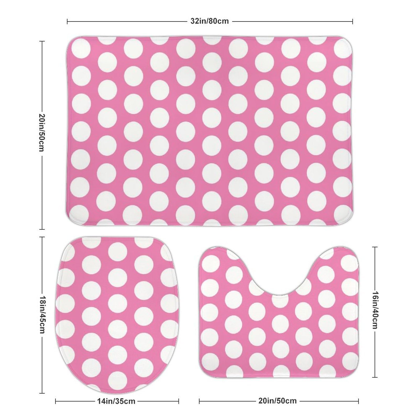 Alfombra De Baño Rosa Con Forma De Flor, 18x27 Pulgadas, Microfibra Suave Y Absorbente, Antideslizante, Lavable A Máquina