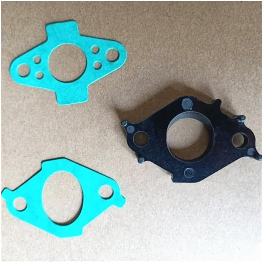 Carburetor Insulator Gaskets Fit for Yamaha F2.5 F3.5 2HP 2.5HP 3.5HP 72cc 4T Outboards Marine Carb Flange