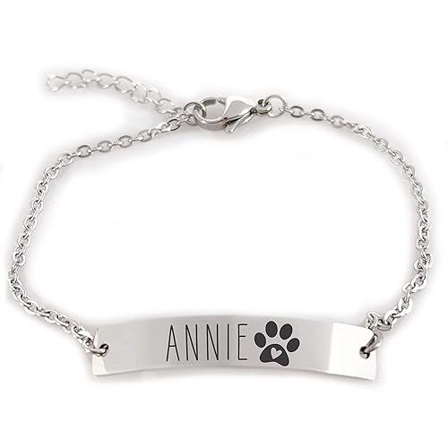 dog name bracelet