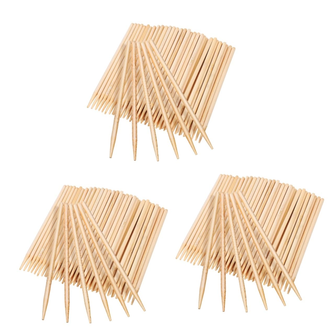 3 Ensembles Outil De Stylet En Bois Produit En Papier Stylo Anti-rayures De Voiture Craft Outils De Stylet En Bois Pour Papier Brouillon Stylet À Gratter Bambou 150 Pièces * 3