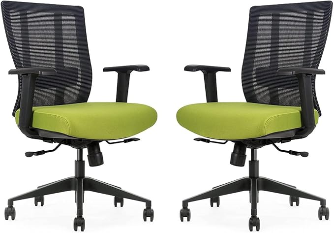 Ergonomic Office Chair - Breathable MESH - Back Adjustable Lumbar Support with 3