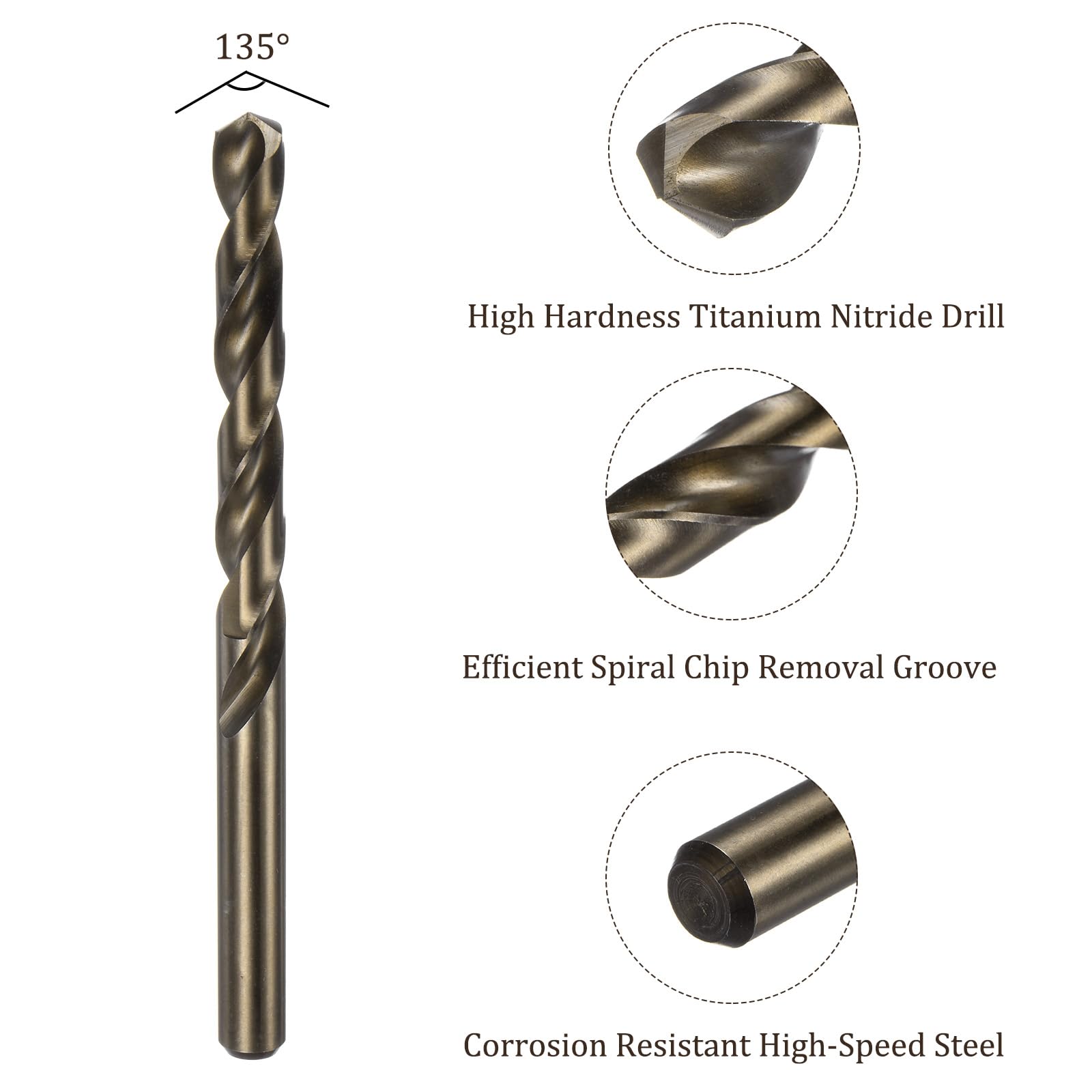 Kozelo 2PCS Twist Drill Bit - Image 2