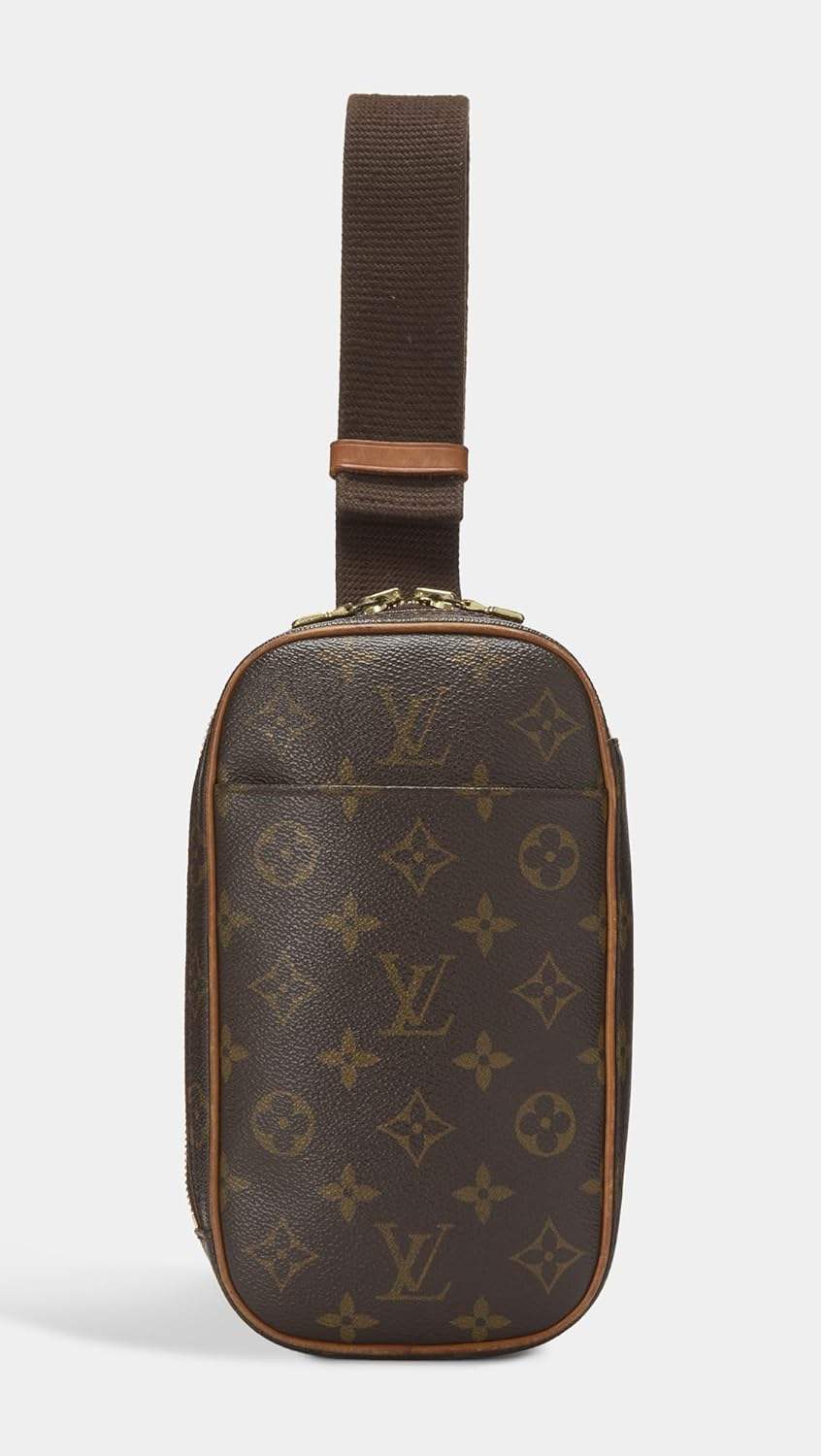 What Goes Around Comes Around Women's Pre-Loved Louis Vuitton Monogram Pochette Gange Belt Bag, Brown, One Size - Image 2