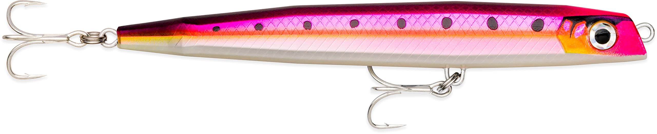 Rapala - Flash -x Fish Edilizia in plastica Dart - Lucer Sea Flowing - Profondità di nuoto variabile - dimensione 14 cm / 42G - Made in Estonia - sardina rosa HD
