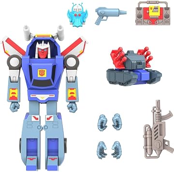 Super7 ULTIMATES! Transformers Truck G1 Cartoon - 7.5" Transformers Action Figure with Accessories Classic Cartoon Collectible and Retro Toy